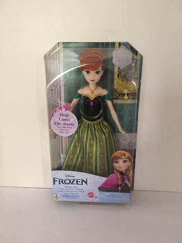 Mattel Disney Frozen Singing Anna Doll Upc 194735120826 Mysite