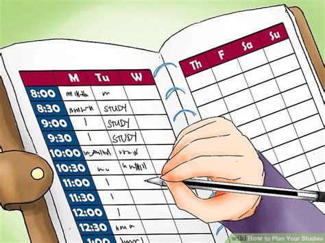 How To Plan Your Studies 11 Steps With Pictures Wikihow