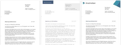 Muster für dein Bewerbungsanschreiben - Lebenslauf.de