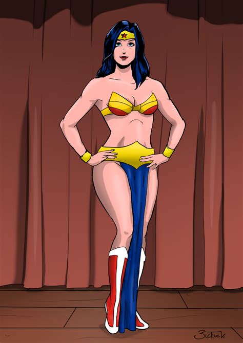 Wonder Woman As A Belly Dancer By Bichuck On Deviantart