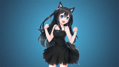 Illustration Fantasy Girl Nekomimi Anime Anime Girls Katzenmädchen