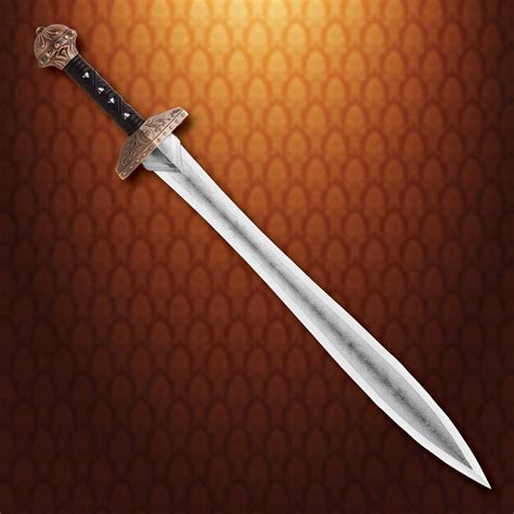 Greek Hoplite Chromed Training Sword Practice Weapon