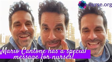 Mario Cantone Of Sex And The City Has A Special Message For Nurses Youtube