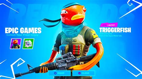 How To Get The New Triggerfish Skin In Fortnite New Fishstick