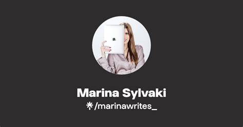 Marina Sylvaki Instagram Facebook Linktree