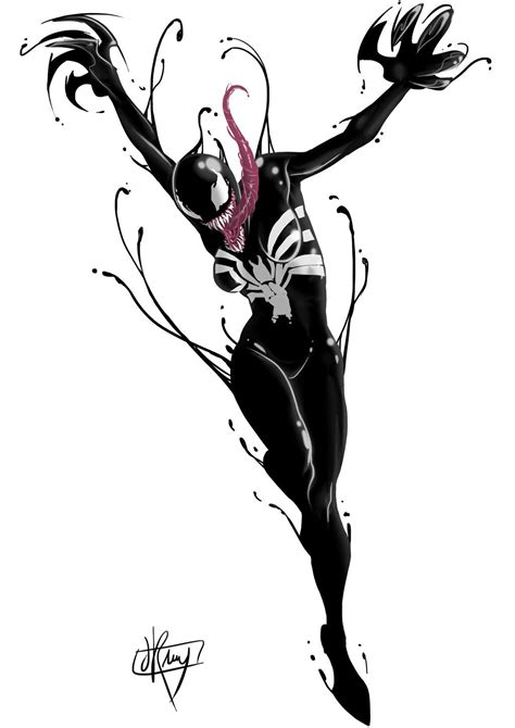 Raf199844 Venom Art Venom Girl Venom Comics