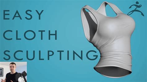 How To Sculpt Cloth The Easy Way Zbrush Tutorial Youtube