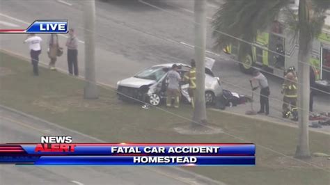 2 Dead After Fatal Crash In Homestead Wsvn 7news Miami News