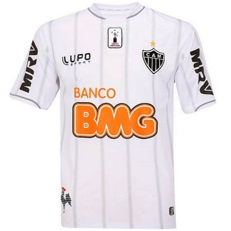 Site oficial do clube atlético mineiro, o maior e mais tradicional clube de futebol de mg. Atletico Mineiro Away Fußball Trikot Ronaldinho 2013/14 10 ...