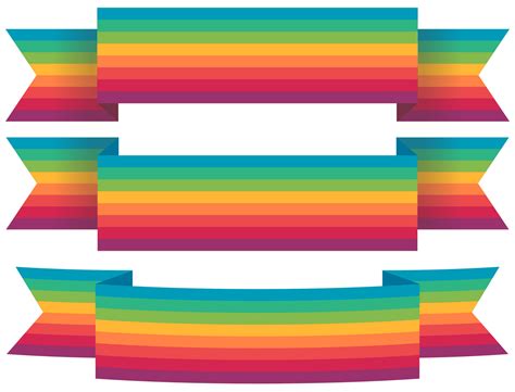 Rainbow Ribbon 1 By Viscious Speed On Deviantart