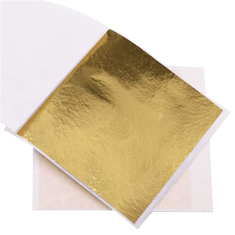 Buy Vgseba Imitation Gold Foil Sheets B Gold Leaf Sheet Imitation