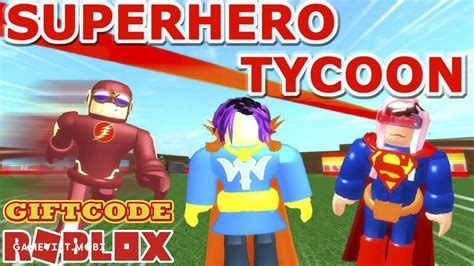 Code 2 Player Superhero Tycoon Mới Nhất 2024 Nhập Codes Game Roblox