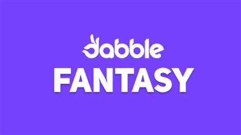 Dabble Fantasy Promo Code Action Get 10 Sign Up Bonus For New Social