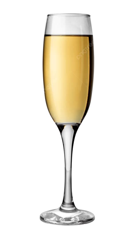 White Wine In Tall Glass Food And Drink Goblet Single Object Celebration Liquid Png