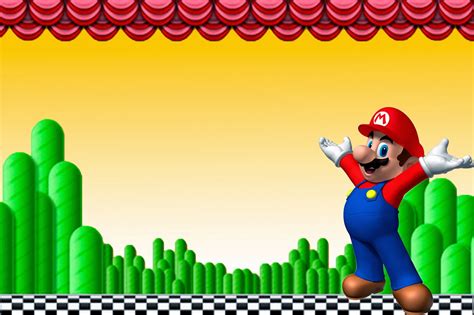 Super Mario Bros Free Party Printables And Invitations Oh My Fiesta