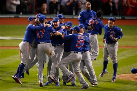 Baseball Chicago Cubs Win First World Series Title Since 1908