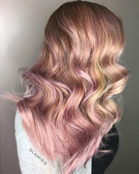 23 Trendy Rose Gold Hair Color Ideas Stayglam