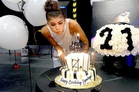 Zendaya Birthday 21st Birthday Birthday Cakes Bday Future