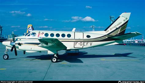F Gefv Air Limousin Transport Aérien Alta Beechcraft A100 King Air