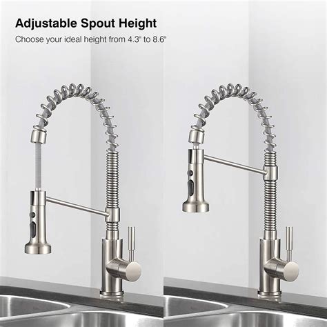 10 best kitchen faucets of march 2021. Kitchen Faucets Lead-Free Commercial Solid Brass Single ...