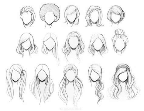 Hairstyles Sketch At Explore Collection Of