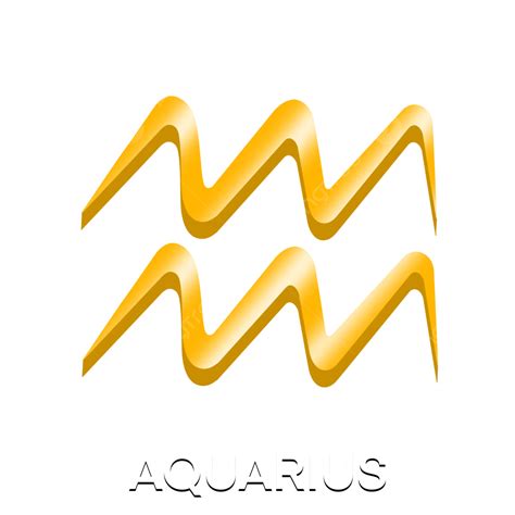 Golden Zodiac Aquarius Zodiac Zodiac Aquarius Aquarius Png