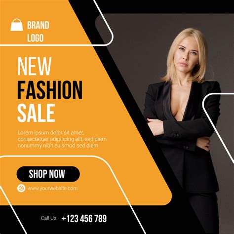New Fashion Sale Social Media Post Template Postermywall