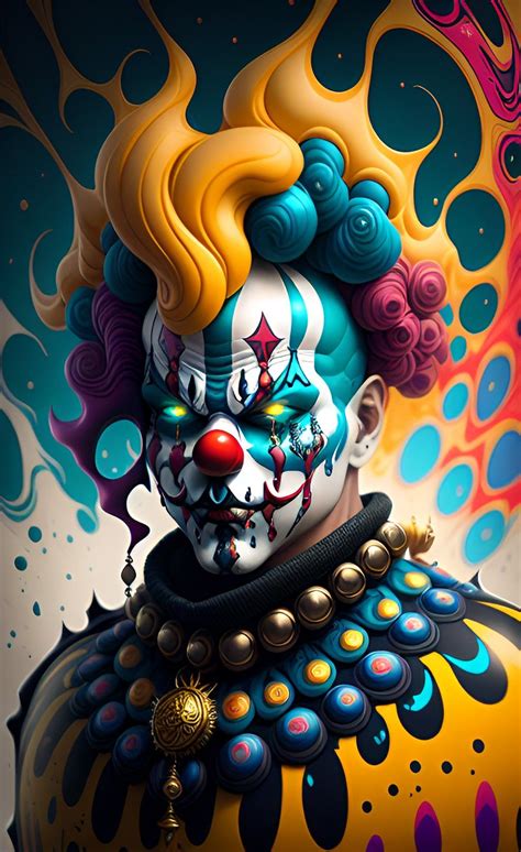 Clown Horror Creepy Clown Cinema 4d Clown Tattoo Dark Souls Art