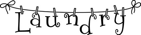 Drying laundry clipart 20 free cliparts. Laundry Room Clothesline Vinyl Decal - Quote the Walls