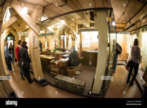London Uk At The Churchill War Rooms In London The Museum One Of