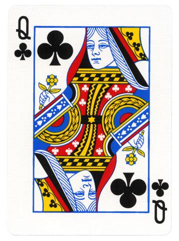 If elizabeth is alive, england may exchange this card for any card in the discard pile, playing or holding that card or if elizabeth has agreed to marry, she may break that. Playing Card Queen Of Clubs Stock Photo - Download Image Now - iStock