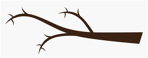 Collection Of Branch Simple Tree Branch Clip Art Hd Png Download