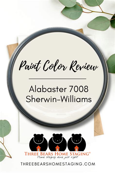 Paint Color Review Sherwin Williams Alabaster 7008