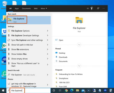 Windows 10 will search file content, as well as file and folder names. Get Help With File Explorer In Windows 10: Your Ultimate Guide