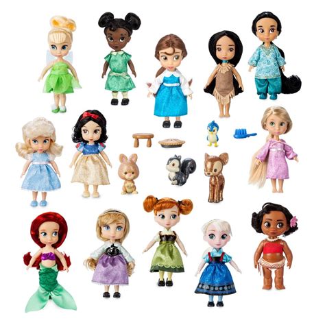 Disney Store Animators Collection Little Princess Figurine Playset
