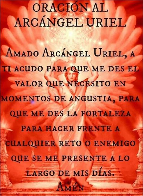 Oración del arcángel uriel, arcángel de la abundancia, poderosa oración del arcángel uriel, rayo oro rubi, día el viernes. Oración Arcángel Uriel para dinero