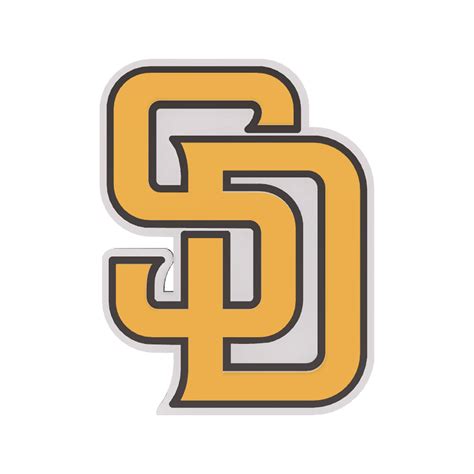San Diego Padres 3d Fan Foam Logo Sign