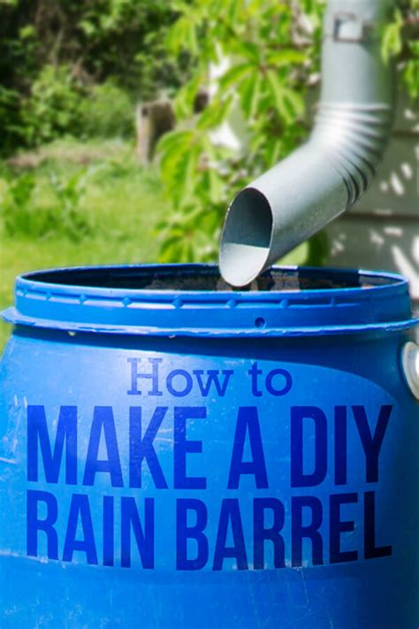 Affordable diy projects and gardening ideas for a statement space. How to Build a DIY Rain Barrel System | Budget Dumpster