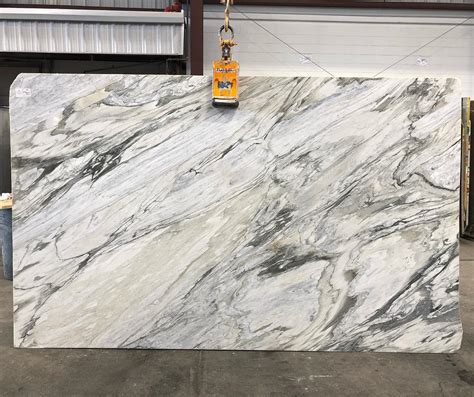 Calacatta Manhattan Marble Polished White Slabs From Italy Marble
