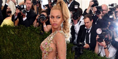 Oh Gosh Beyonc Wore The Most Naked Dress To The Met Gala Fpn