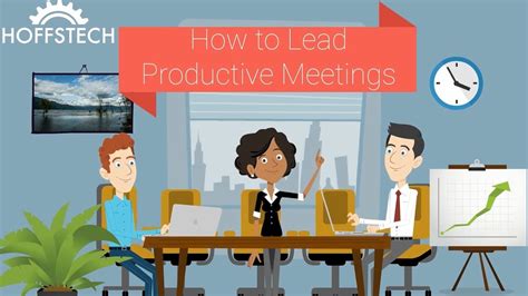 How To Lead Productive Meetings Youtube