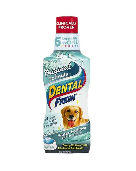 Dental Fresh Water Additive For Pets Original Formula 237ml Petzo