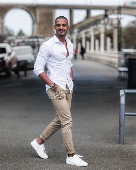 5 Looks Avec Une Chemise Blanche Pour Homme