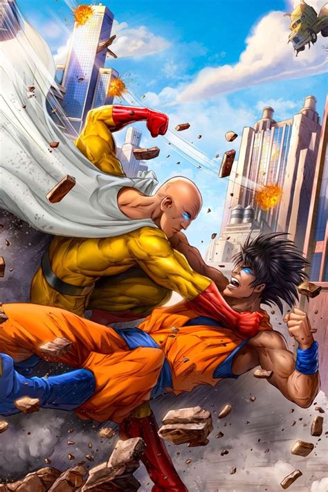 Goku Vs Saitama Fan Art Edward Elric Wallpapers