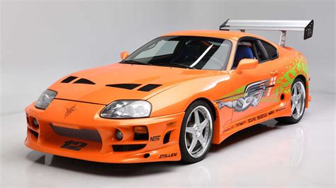 Paul Walker S Toyota Supra From Fast Furious Sells For Record Autoevolution