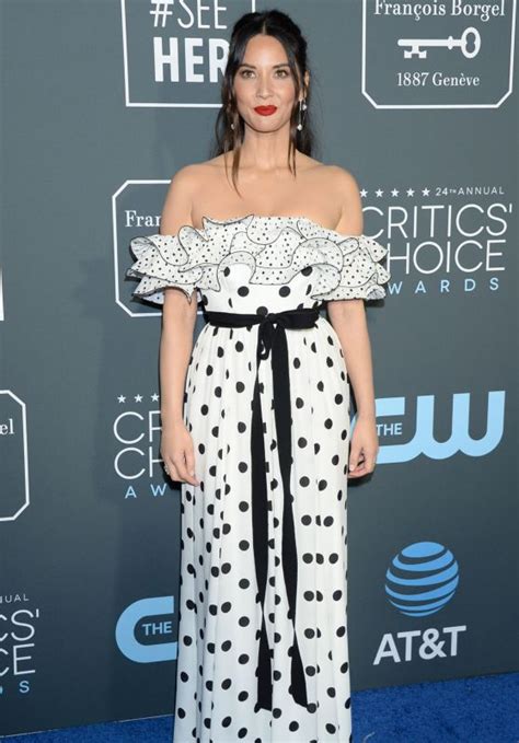 Olivia Munn 2019 Critics Choice Awards • Celebmafia