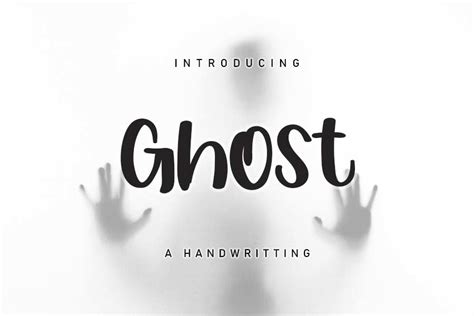 Ghost Font By Snowman Studio · Creative Fabrica