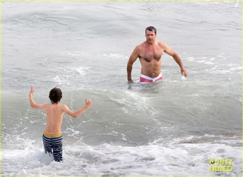 David James Elliott Shirtless Beach Day In Malibu Photo Celebrity Babies Shirtless
