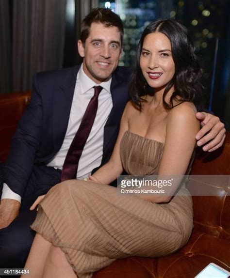 Olivia Munn Aaron Rodgers Photos And Premium High Res Pictures Getty