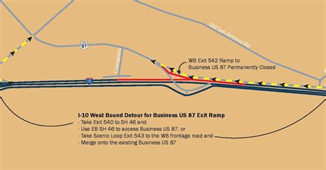 Interstate 10 Mile Marker Map Texas Maping Resources